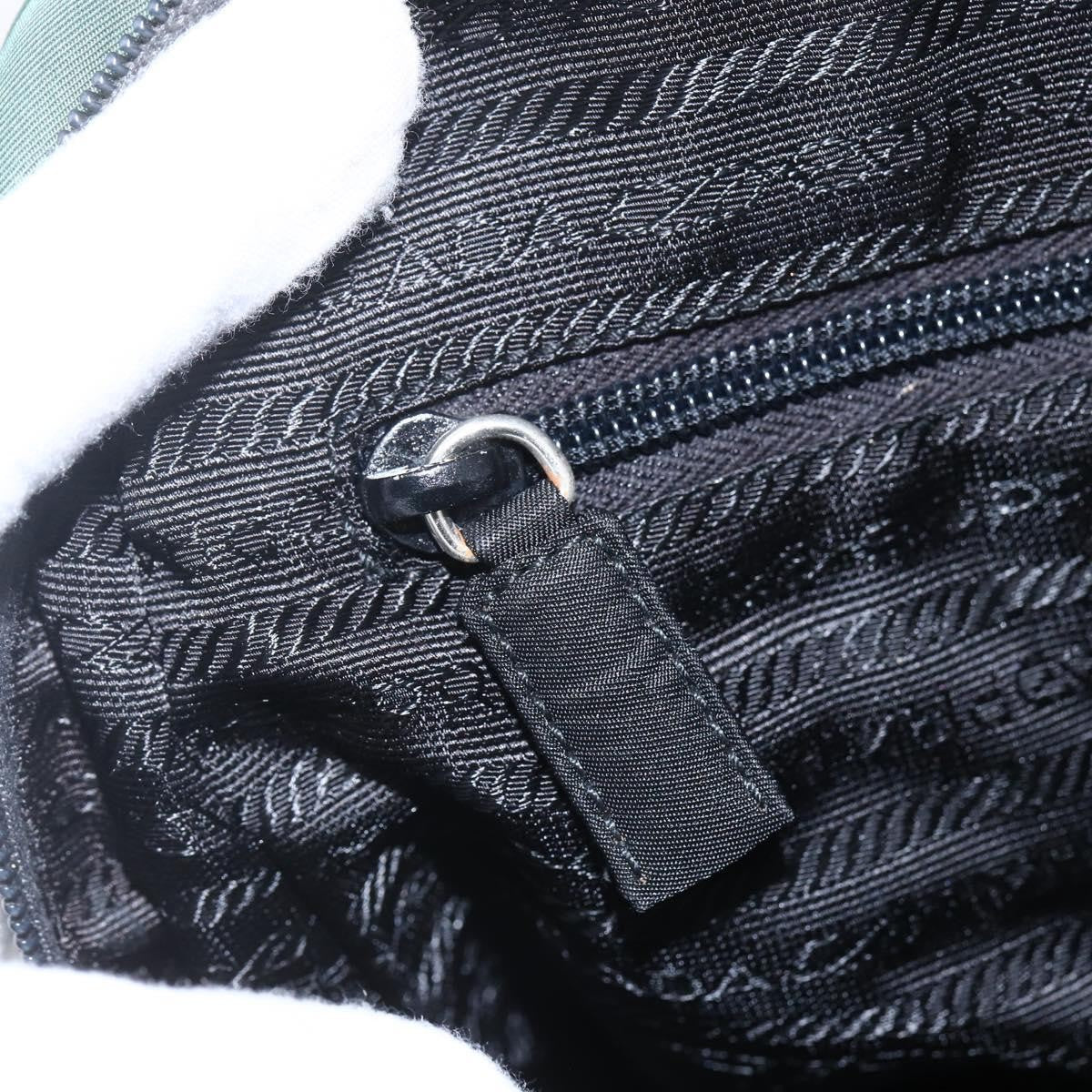 Prada Vintage Handbag Tessuto, GREEN, NYLON, Handbag