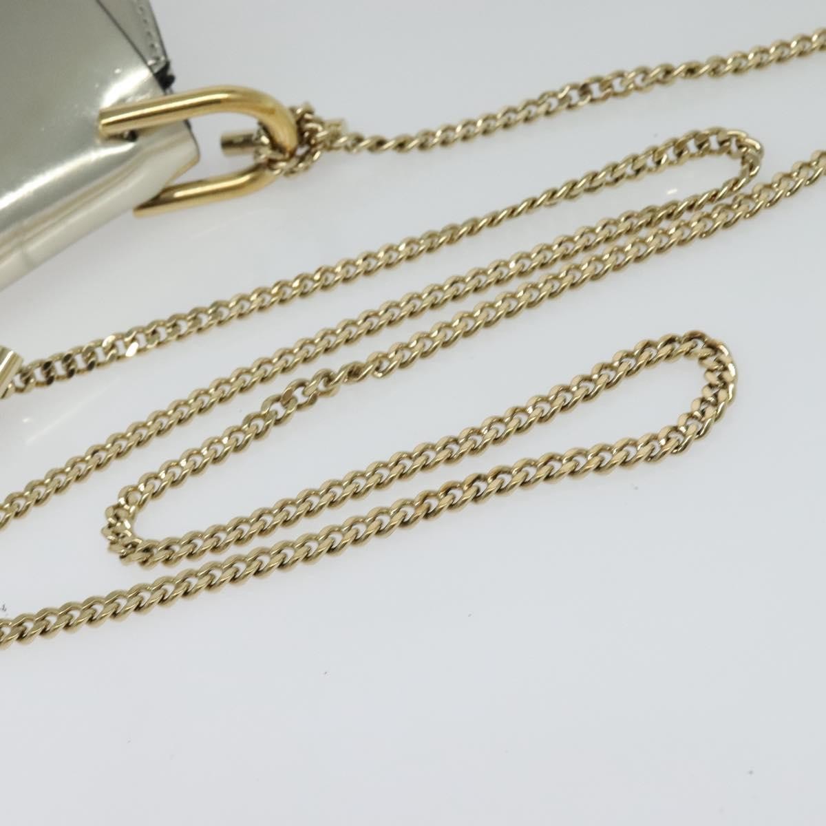 Chloe Drew Shoulder Bag Leather, SILVER, LEATHER, Shoulder bag