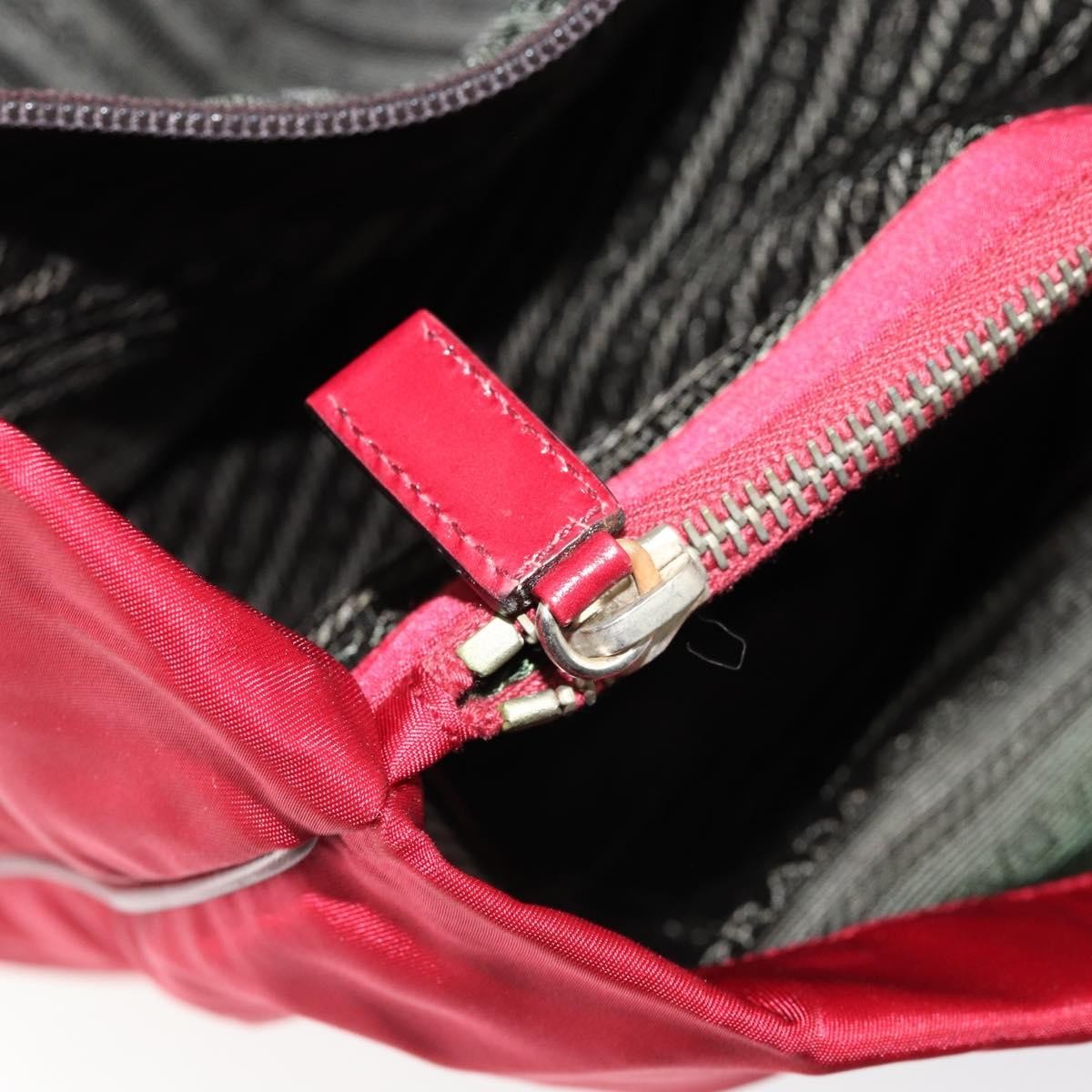 Prada Vintage Tote Tessuto, RED, NYLON, Tote bag