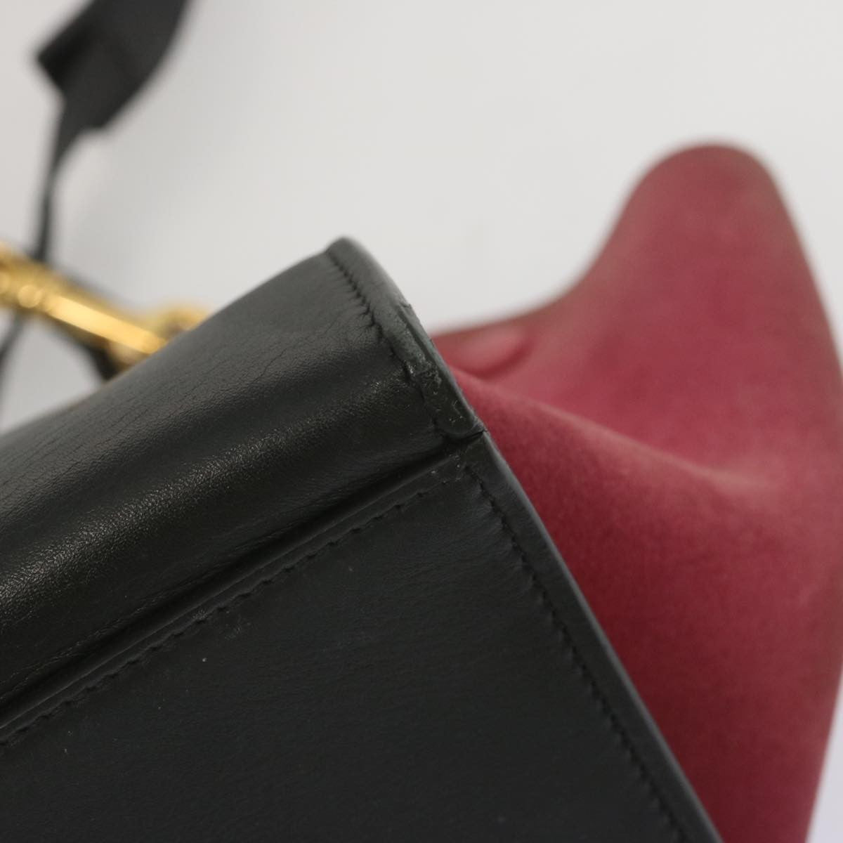 Celine Trapeze Bag Leather with Suede, MULTICOLOUR, LEATHER, Handbag