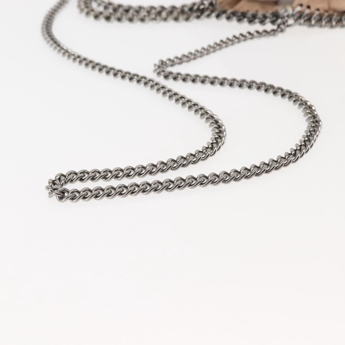 Stella McCartney Falabella Fold Over Crossbody Bag Suede, PINK, SUEDE, Crossbody bag