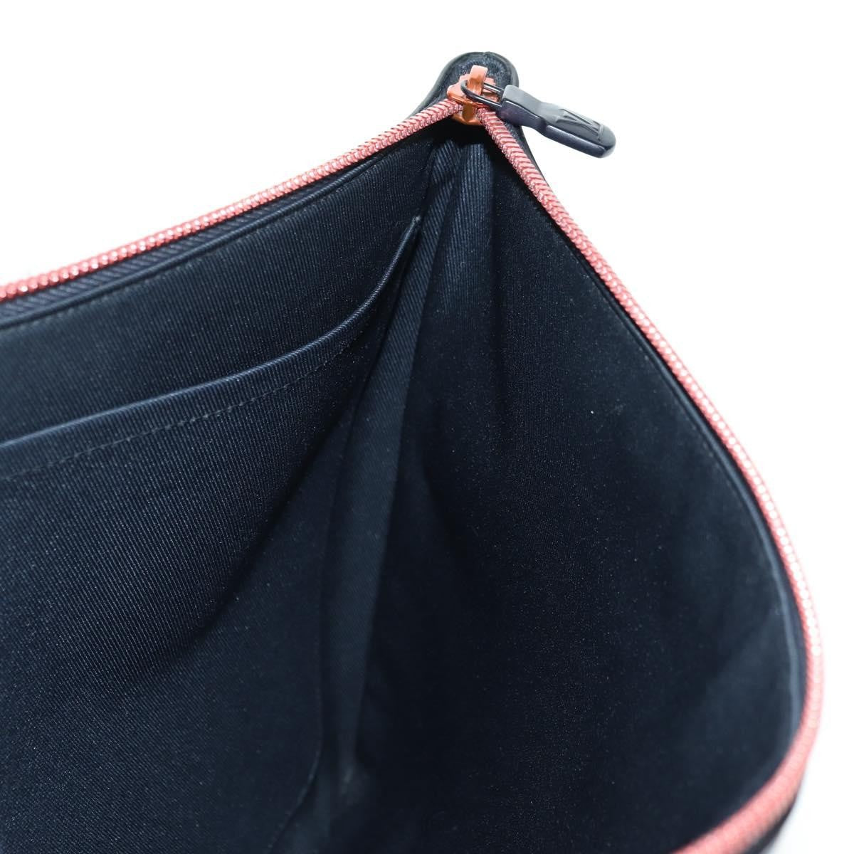 Louis Vuitton Pochette Apollo Limited Edition Upside Down Monogram Ink, Navy, Canvas, Clutch