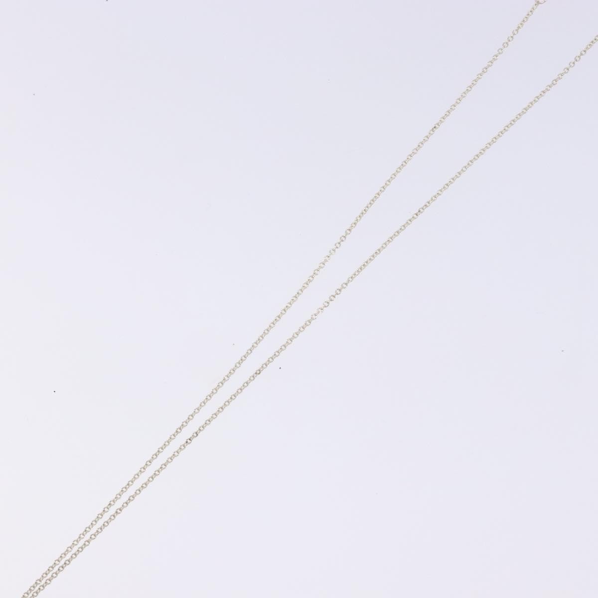 Tiffany & Co. Elsa Peretti Open Heart Pendant Necklace Sterling Silver, SILVER, SILVER, Necklace