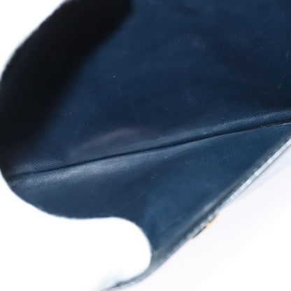 Celine Horse Carriage Shoulder bag Leather, NAVY, LEATHER, Shoulder bag