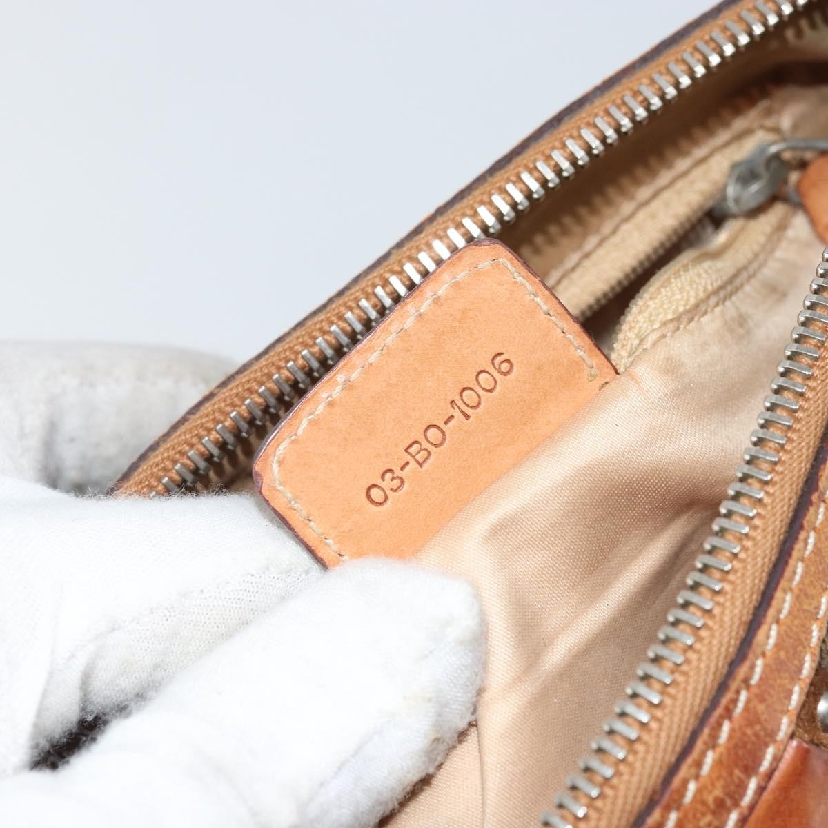 Christian Dior Trotter shoulder bag Canvas, BROWN, PVC, Shoulder bag