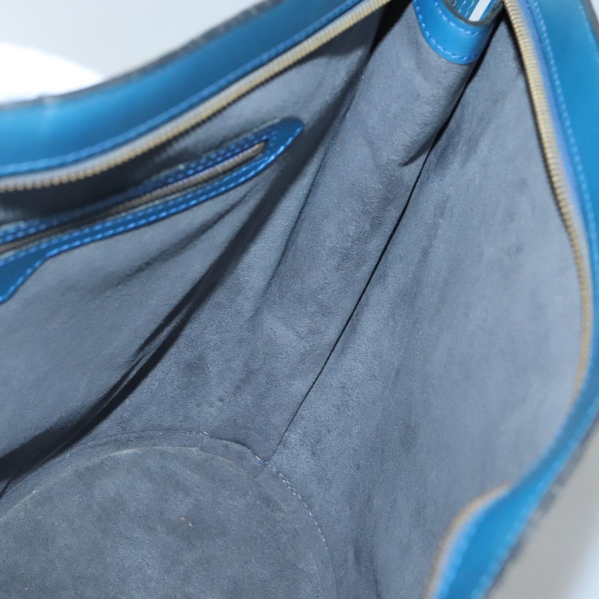 Louis Vuitton Saint Jacques Handbag Epi Leather, BLUE, LEATHER, Handbag