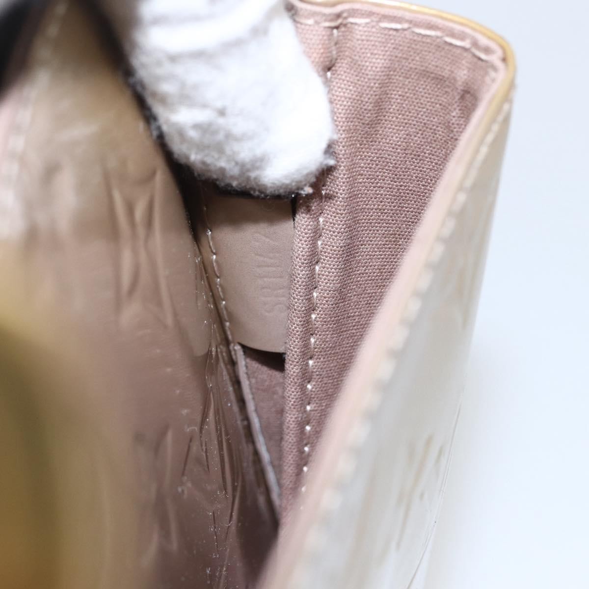 Louis Vuitton Mirada Handbag Monogram Vernis, BEIGE, PATENT_LEATHER, Handbag