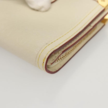 Louis Vuitton Suhali Wallet Leather, BEIGE, LEATHER, Wallets