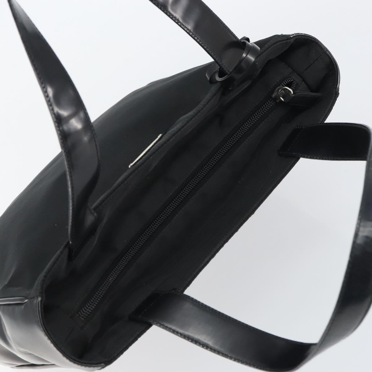 Prada Vintage Tote Nylon, BLACK, NYLON, Tote bag