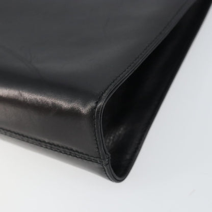 Salvatore Ferragamo Vintage Shoulder Bag Leather, BLACK, LEATHER, Shoulder bag