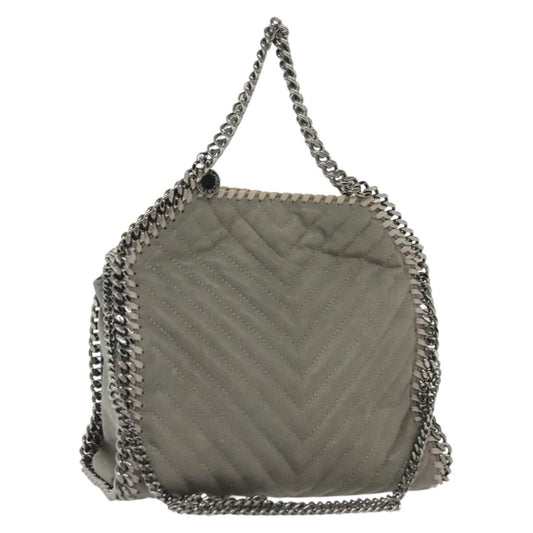 Stella McCartney Falabella Tote Suede, GRAY, SUEDE, Tote bag