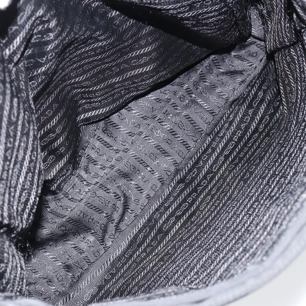 Prada Vintage Tote Tessuto, BLACK, NYLON, Tote bag