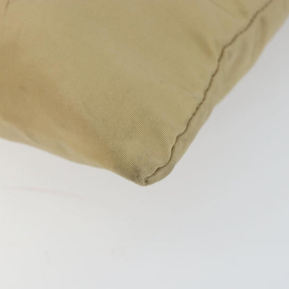 Prada Flat Messenger Bag Tessuto, BEIGE, NYLON, Shoulder bag