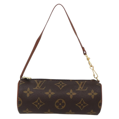 Louis Vuitton Papillon Pochette Monogram Canvas, BROWN, CANVAS, Crossbody bag