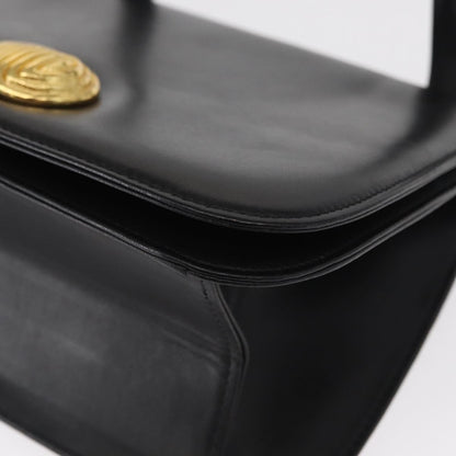 Givenchy Vintage Handbag Leather, BLACK, LEATHER, Handbag
