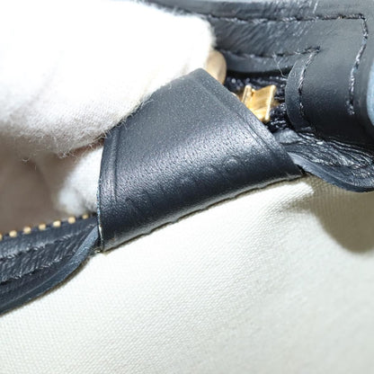 Louis Vuitton Alma Handbag Mini Lin, BLUE, CANVAS, Handbag