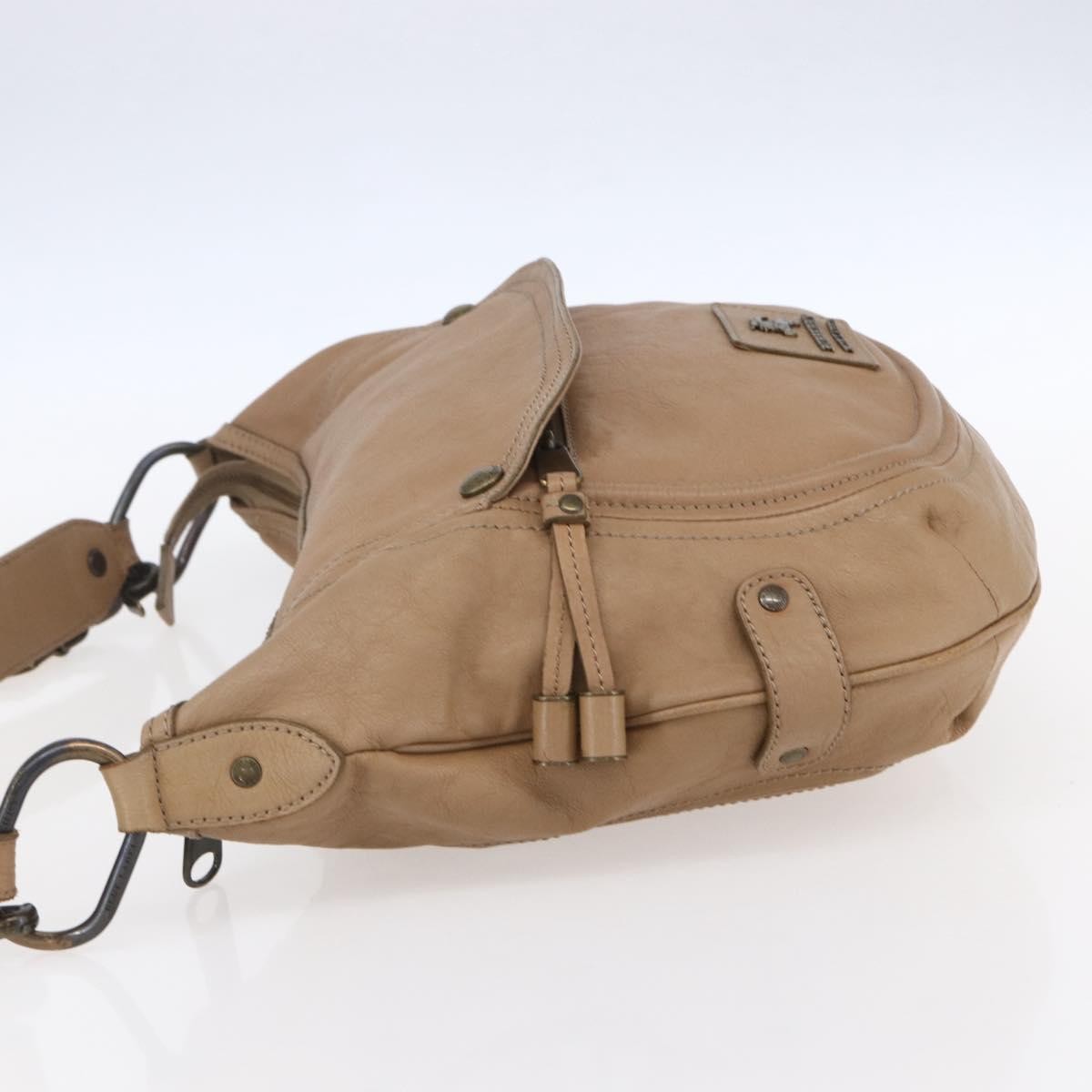 Burberry Blue Label Handbag Leather, BROWN, LEATHER, Handbag