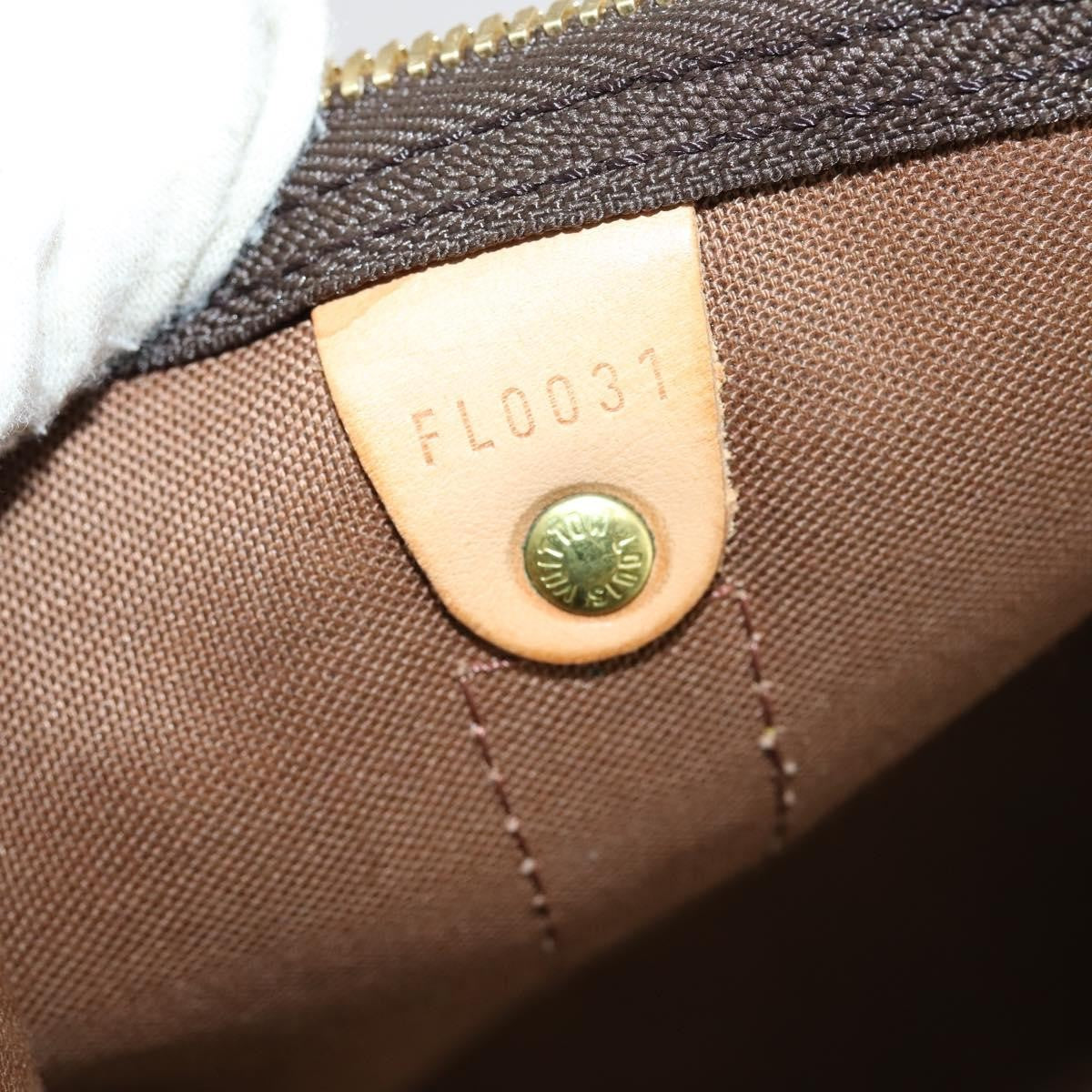 Louis Vuitton Keepall Bag Monogram Canvas, BROWN, CANVAS, Travel bag