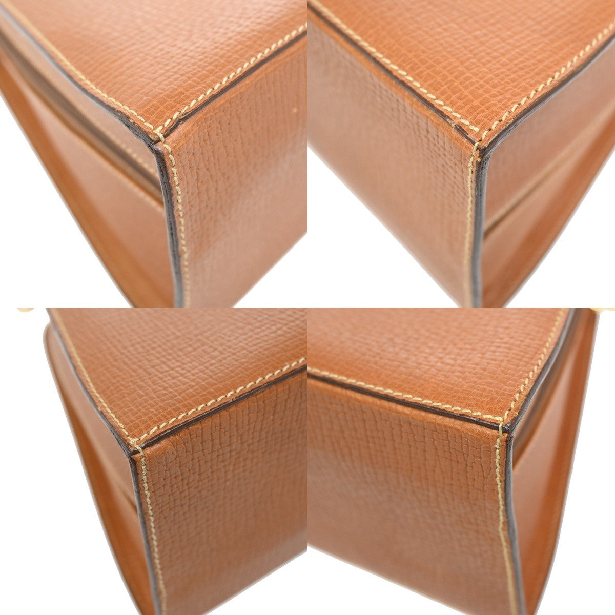 Loewe Turn Lock Leather, BROWN, LEATHER, Handbag