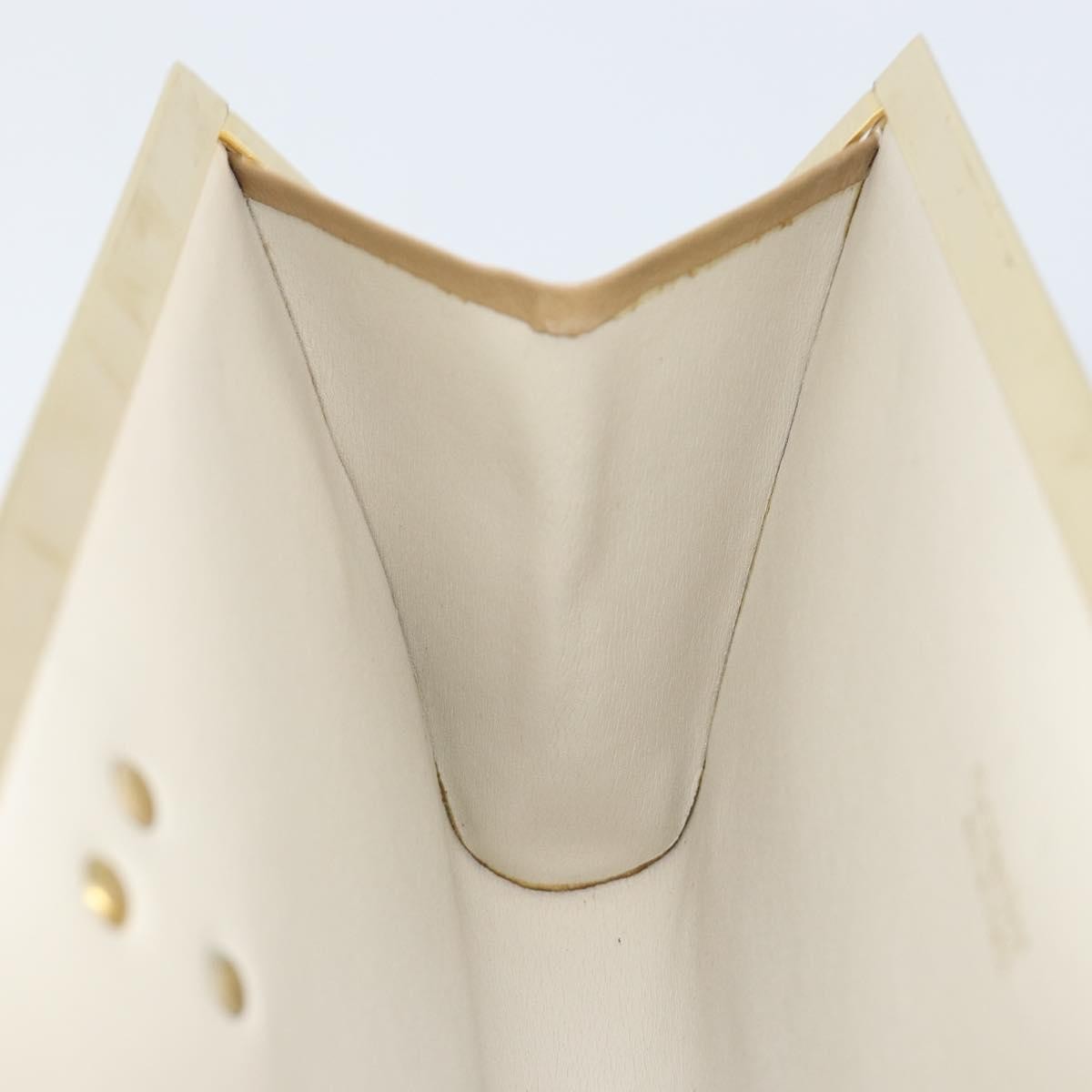 Christian Dior Logo Pouch Leather, BEIGE, LEATHER, Clutche & pouche