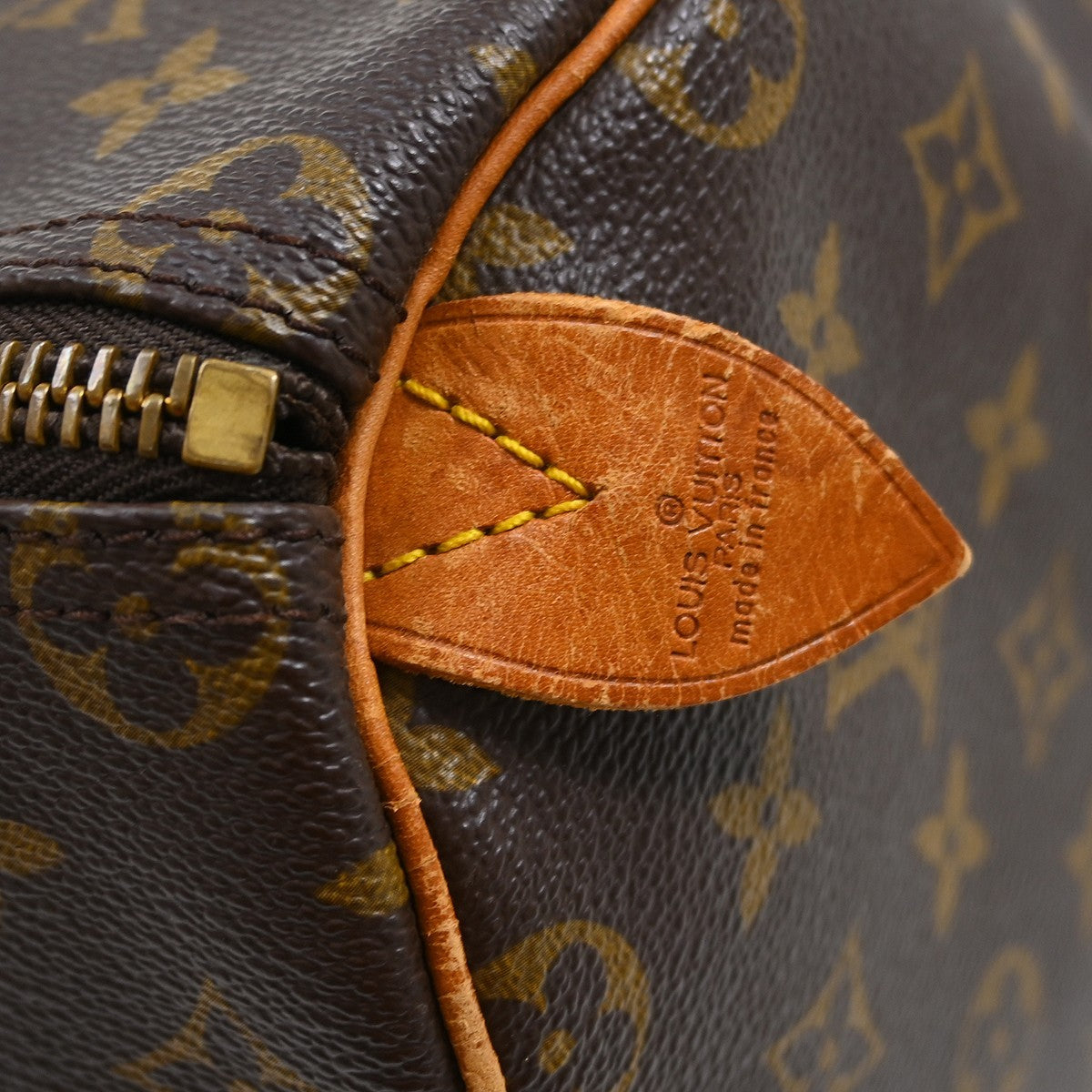 Louis Vuitton Keepall Bag Monogram Canvas, Brown, Canvas, Travel Bag