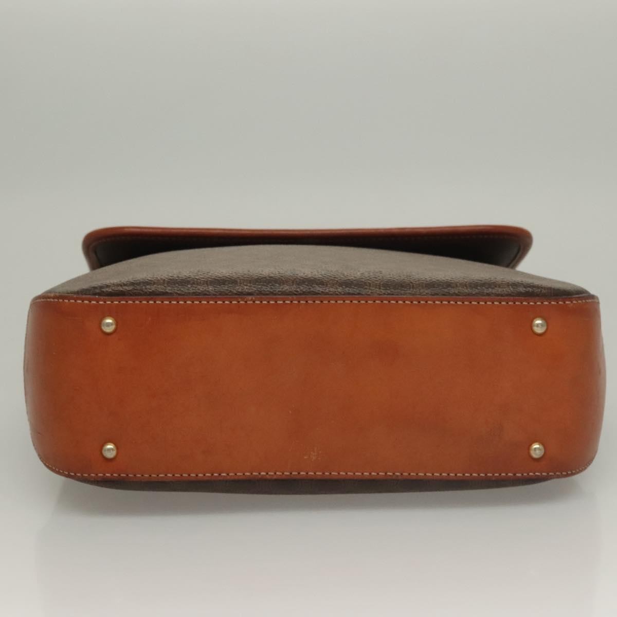 Celine Triomphe vintage handbag Macadam canvas, BROWN, CANVAS, Handbag