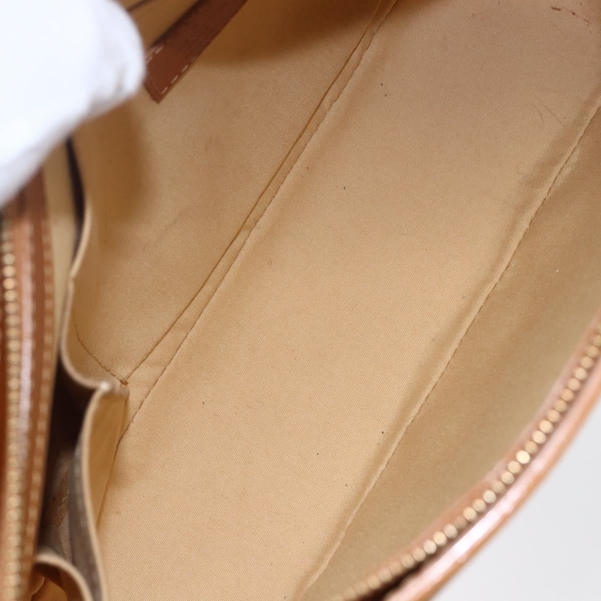 Louis Vuitton Lucille Handbag Mini Lin, BEIGE, CANVAS, Handbag