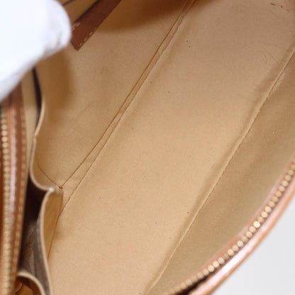 Louis Vuitton Lucille Handbag Mini Lin, BEIGE, CANVAS, Handbag