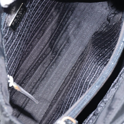 Prada Vintage Tote Nylon, BLACK, NYLON, Tote bag