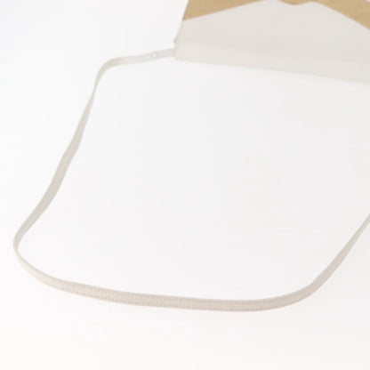 Celine Shoulder Bag Leather, WHITE, LEATHER, Shoulder bag