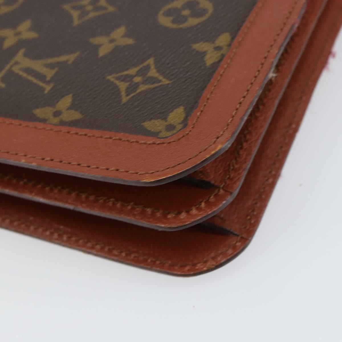 Louis Vuitton Vintage Dauphine Shoulder Bag Monogram Canvas, BROWN, CANVAS, Shoulder bag