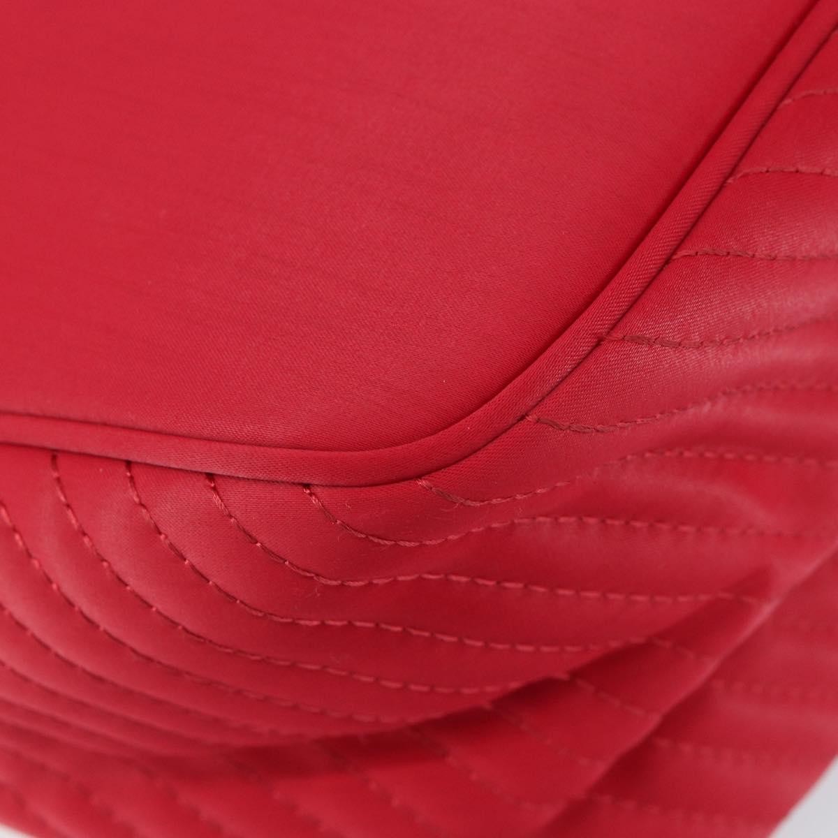 Saint Laurent Vintage Shoulder Bag Nylon, RED, NYLON, Shoulder bag