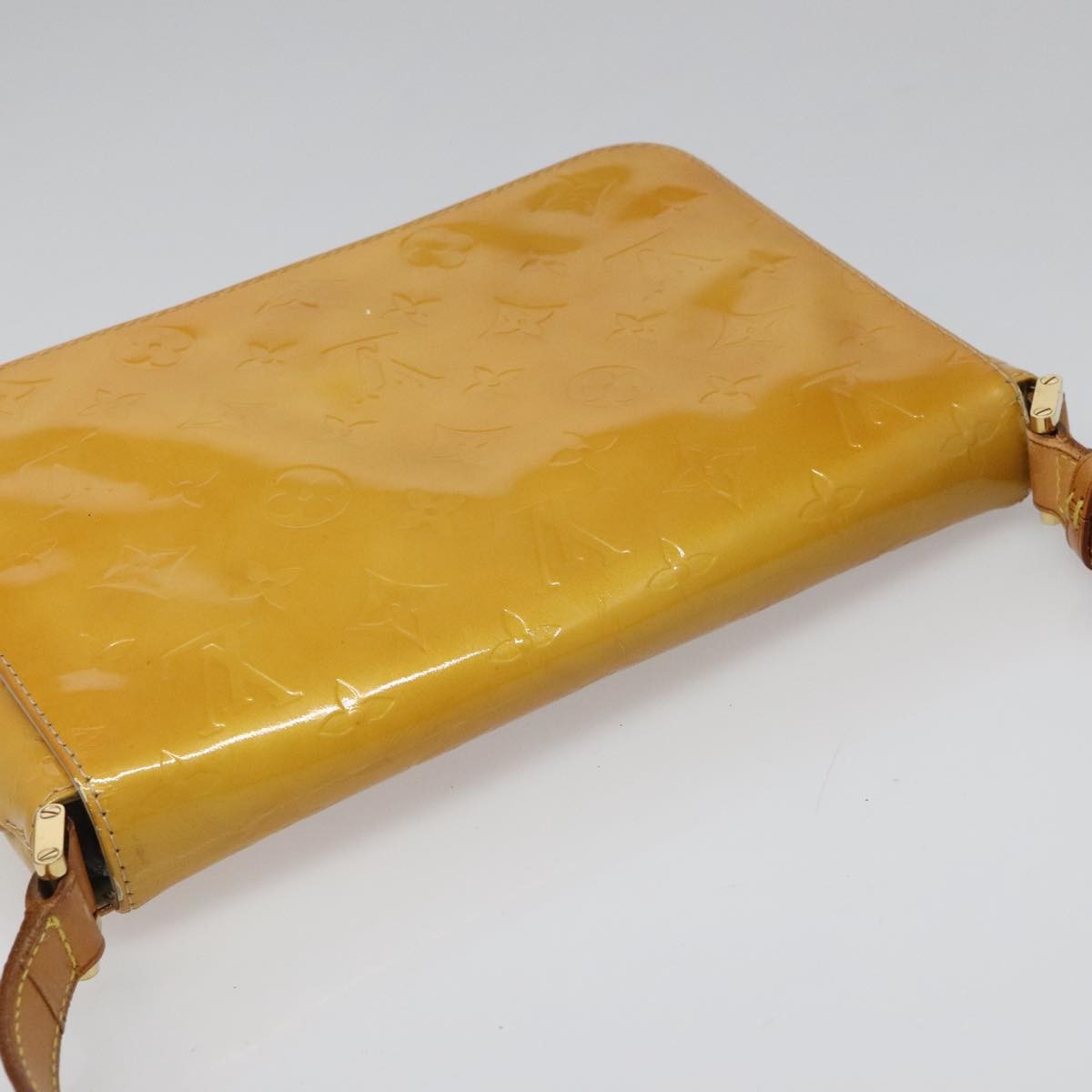 Louis Vuitton Thompson Street Handbag Monogram Vernis, BEIGE, PATENT_LEATHER, Handbag