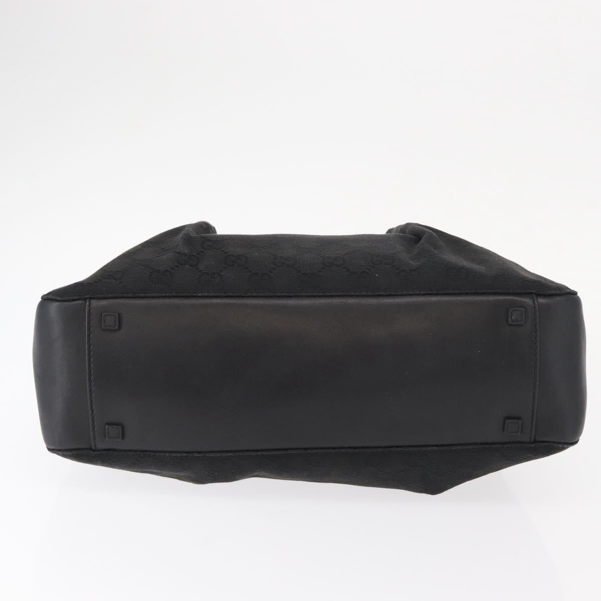 Gucci Vintage Handbag Canvas, BLACK, CANVAS, Handbag