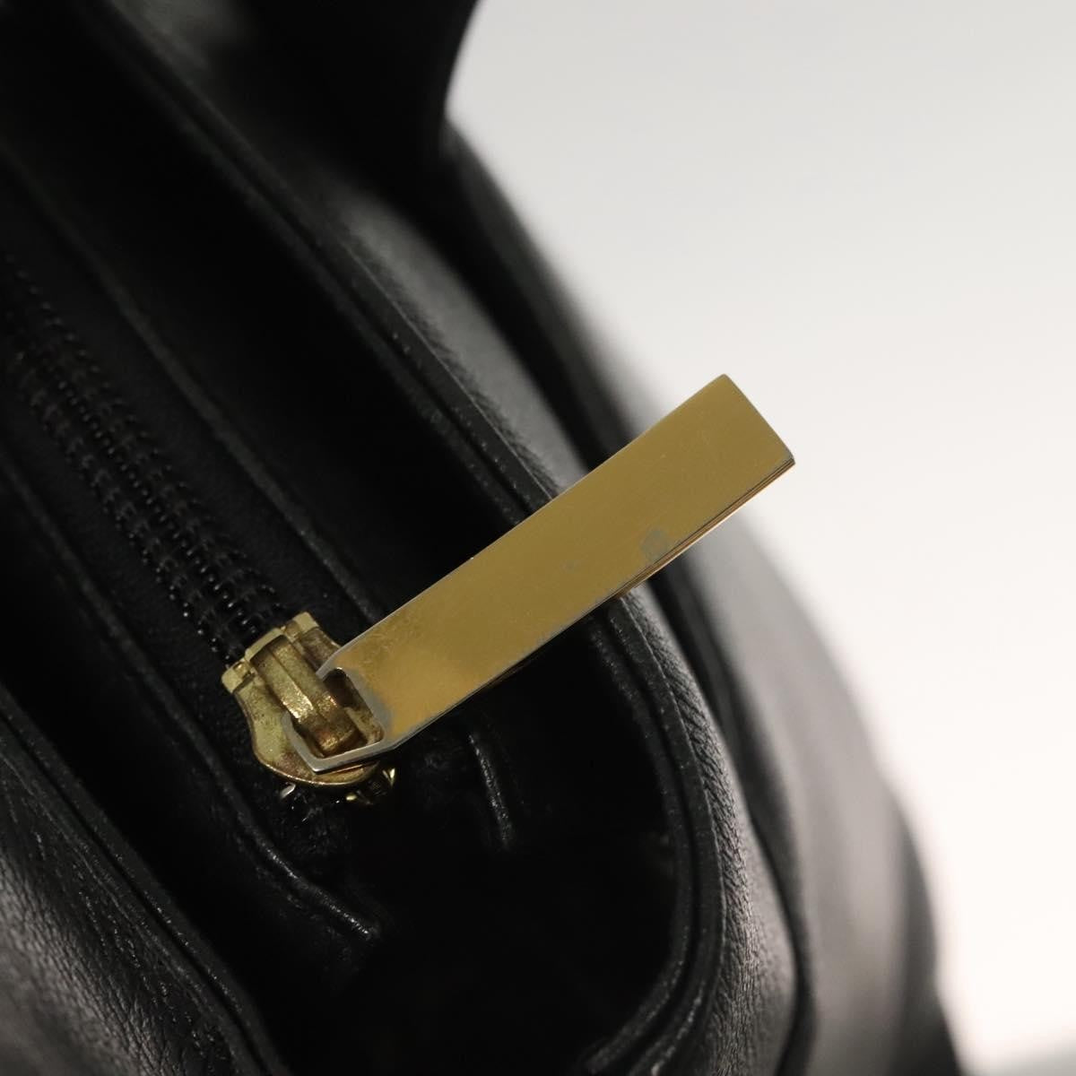 Burberry Tote Leather, BLACK, LEATHER, Tote bag