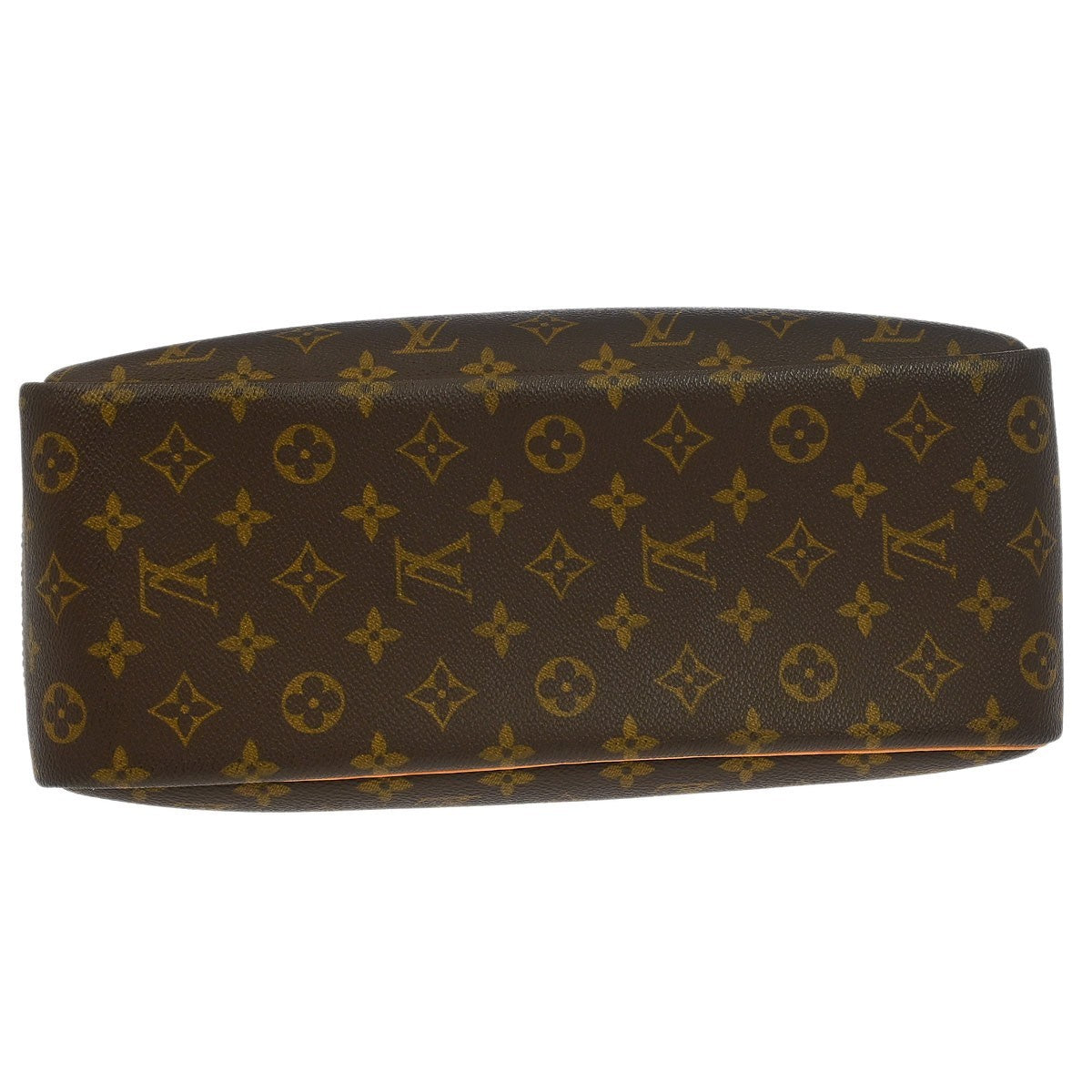 Louis Vuitton Deauville Handbag Monogram Canvas, BROWN, CANVAS, Handbag