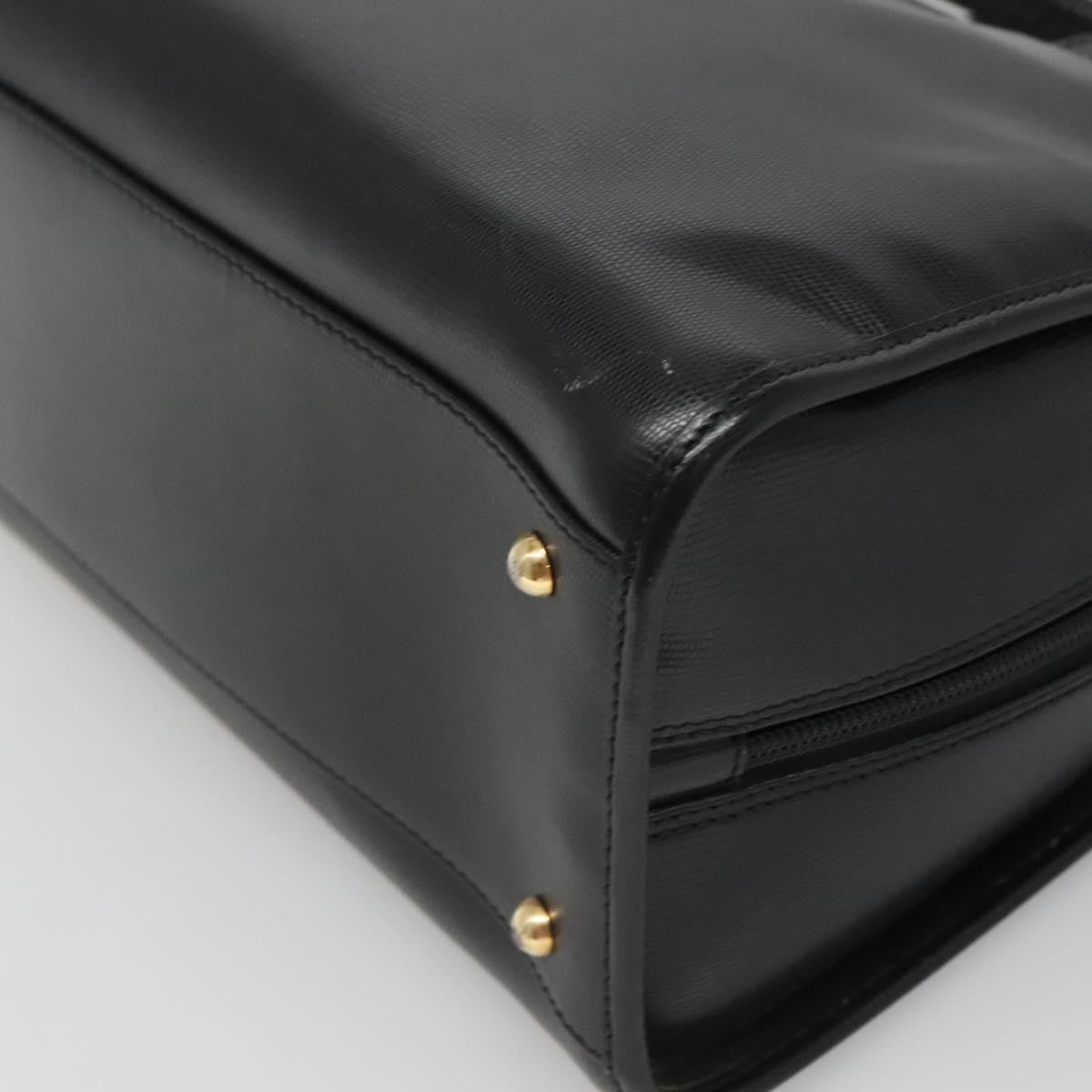 Celine Circle Logo Handbag Leather, BLACK, LEATHER, Handbag