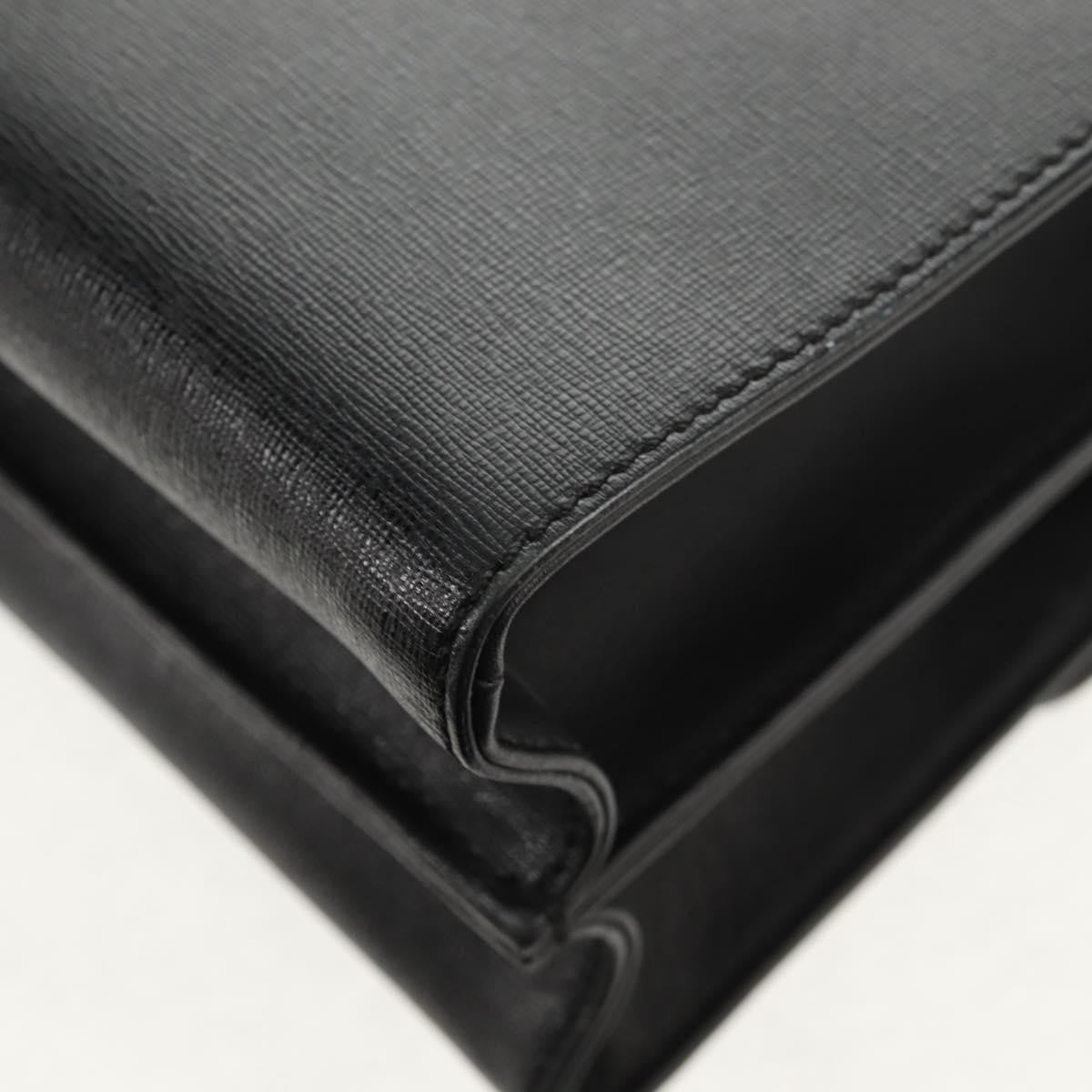 Fendi Demi Jour Monster Satchel Studded Leather, BLACK, LEATHER, Handbag