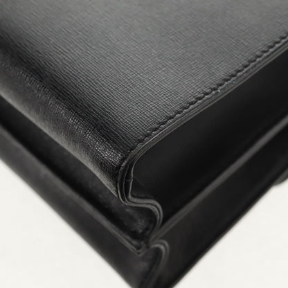 Fendi Demi Jour Monster Satchel Studded Leather, BLACK, LEATHER, Handbag