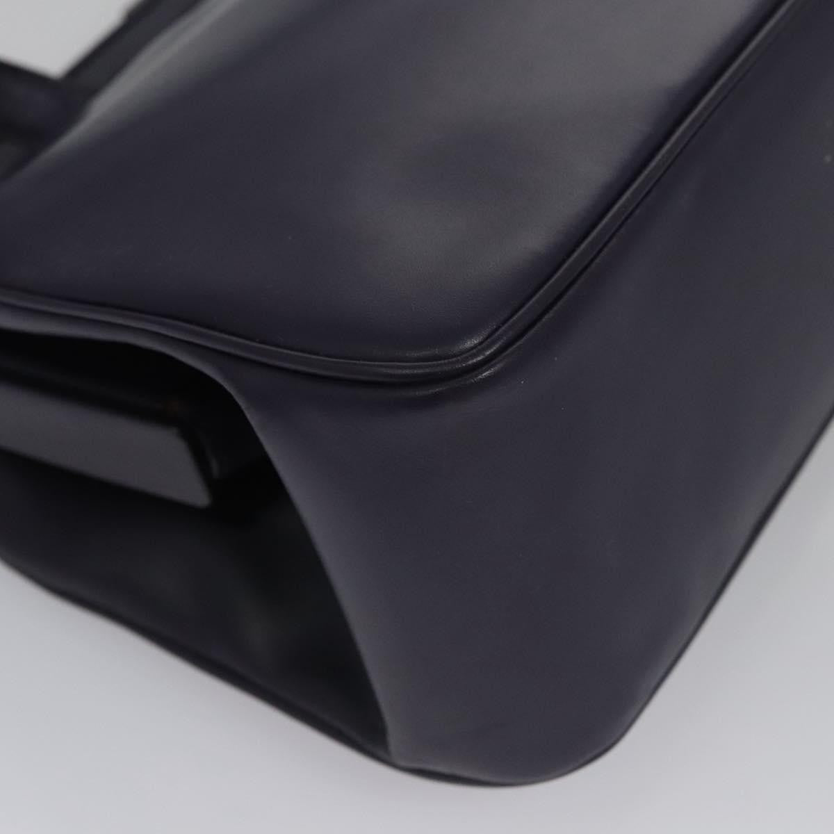 Prada Vintage Handbag Leather, PURPLE, LEATHER, Handbag