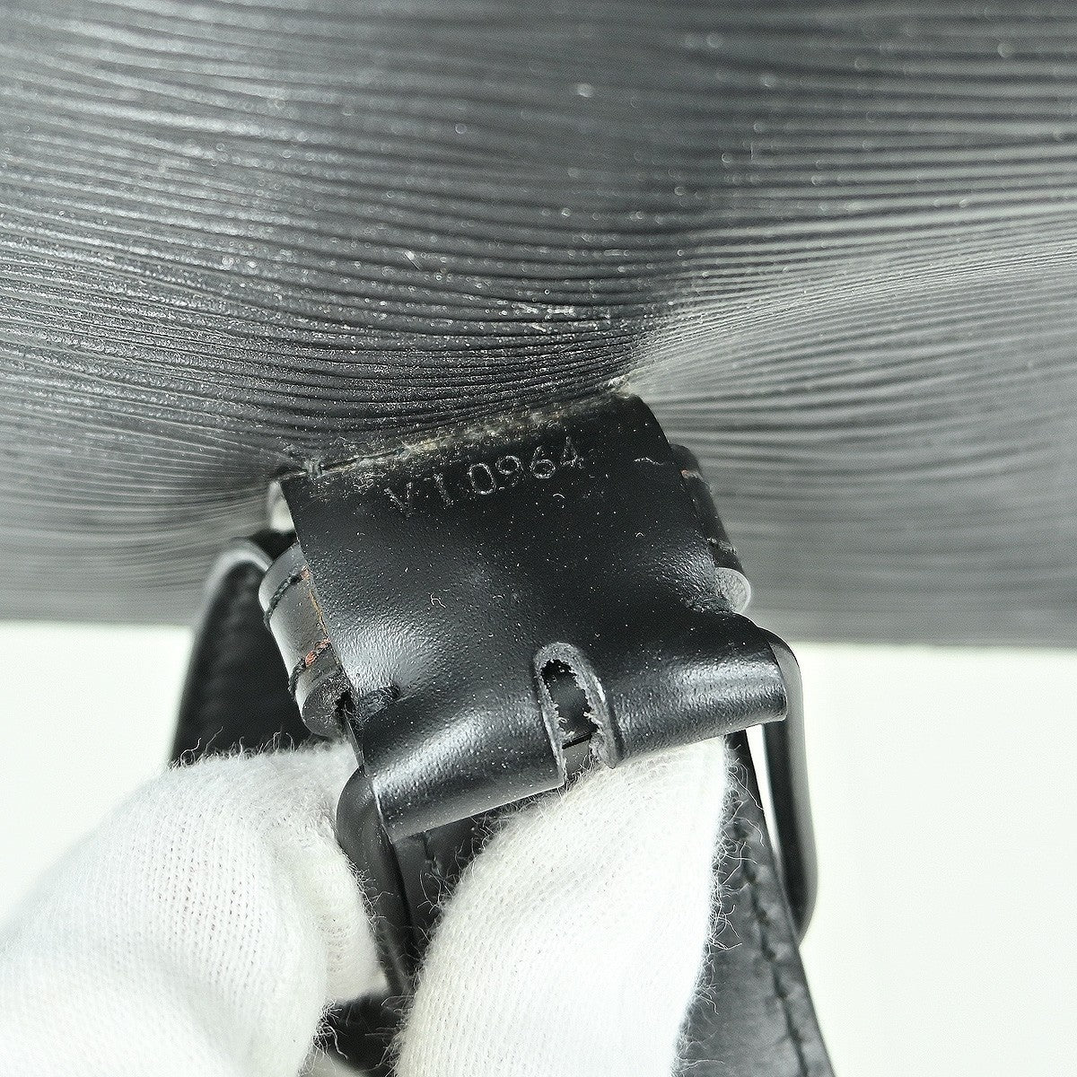 Louis Vuitton Sac a Dos Drawstring Backpack Epi Leather, BLACK, LEATHER, Backpack