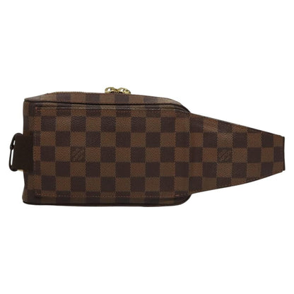 Louis Vuitton Geronimos Waist Bag Damier, BROWN, CANVAS, Shoulder bag