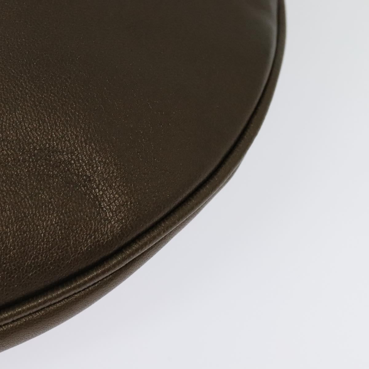 Loewe Anagram Shoulder Bag Leather, METALLIC, LEATHER, Shoulder bag