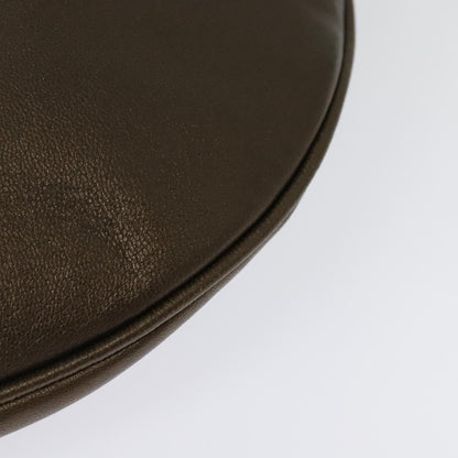 Loewe Anagram Shoulder Bag Leather, METALLIC, LEATHER, Shoulder bag