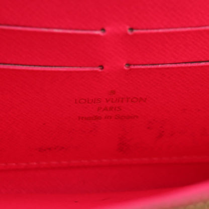 Louis Vuitton Zippy Wallet NM Monogram Graffiti, PINK, CANVAS, Wallets
