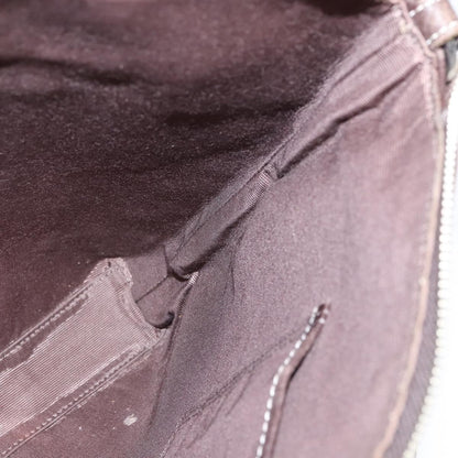 Burberry Nova Check Blue Label Canvas, GRAY, NYLON, Shoulder bag