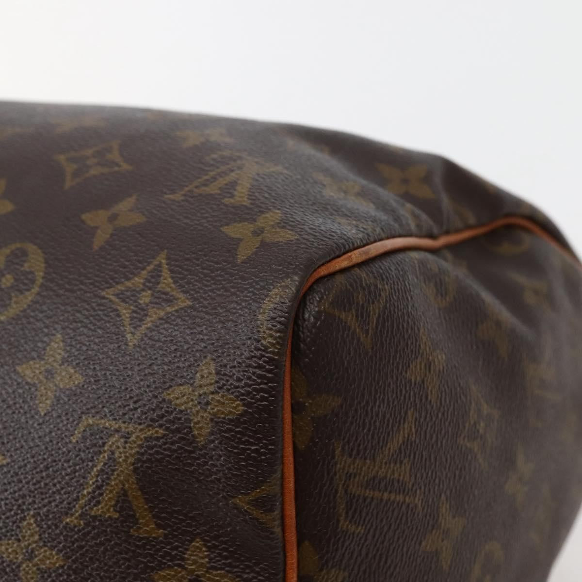 Louis Vuitton Speedy Handbag Monogram Canvas, BROWN, CANVAS, Handbag