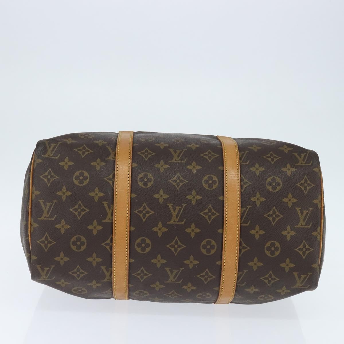 Louis Vuitton Sac Souple Handbag Monogram Canvas, BROWN, CANVAS, Travel bag