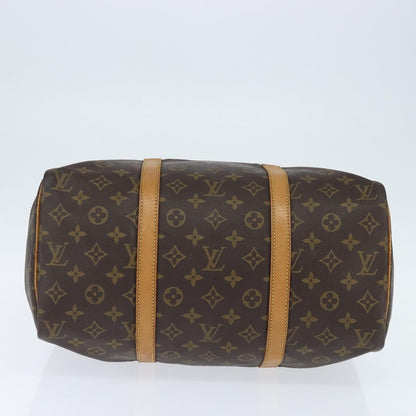 Louis Vuitton Sac Souple Handbag Monogram Canvas, BROWN, CANVAS, Travel bag