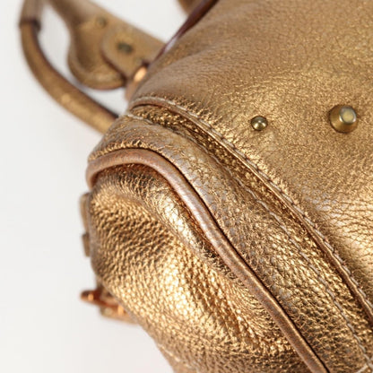 Chloe Paddington Lock Satchel Leather, SILVER, LEATHER, Handbag